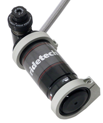 Ridetech TQ Coilover Shock Triple Adjustable 6.3in Stroke / 2in Stud Mount - Single