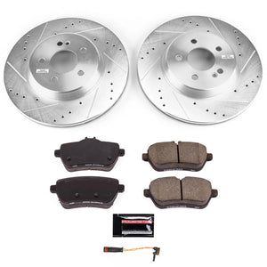 Power Stop 18-20 Mercedes-Benz S450 Rear Z23 Evolution Brake Kit