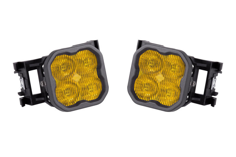 Diode Dynamics SS3 Sport Type X Kit ABL - Yellow SAE Fog