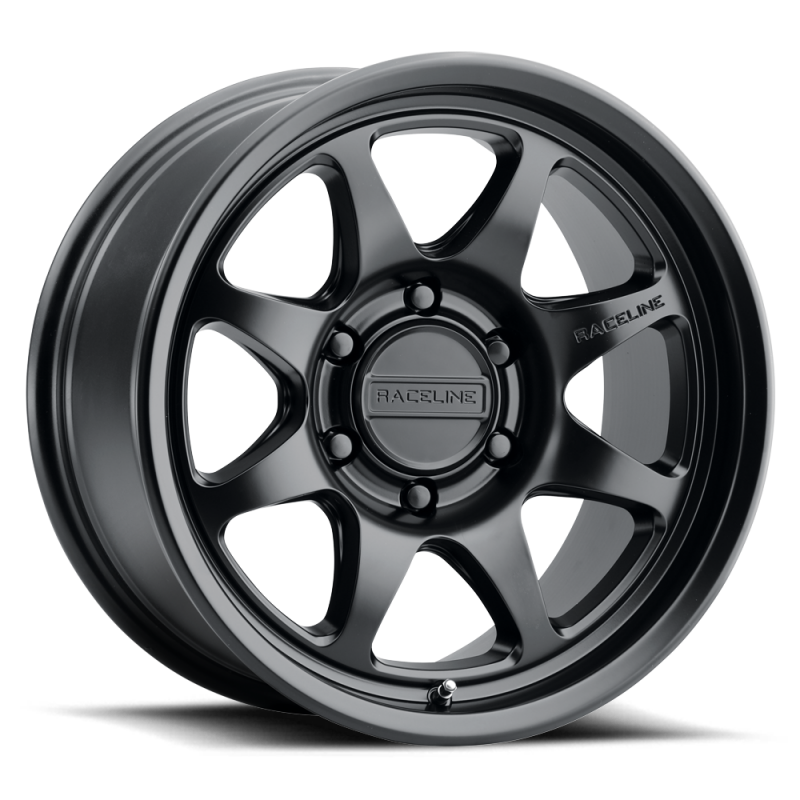Raceline 962B Maverick 17x8.5in / 6x135 BP / 0mm Offset / 87.1mm Bore - Satin Black