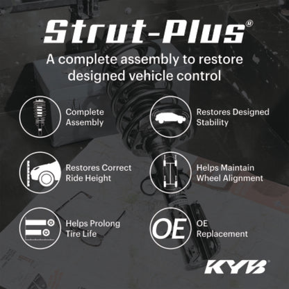 KYB 16-20 Jeep Grand Cherokee 3.6L (w/o Load Level & Elec. Susp.) Strut-Plus Assembly - Front Left