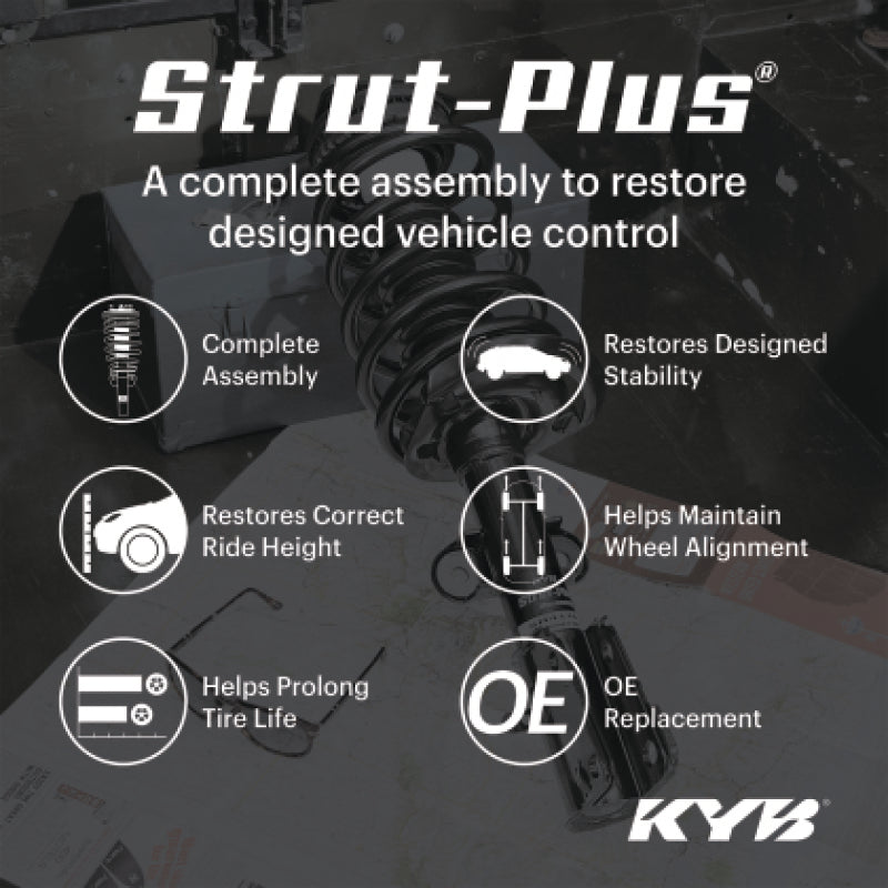 KYB 16-20 Jeep Grand Cherokee 3.6L (w/o Load Level & Elec. Susp.) Strut-Plus Assembly - Front Right