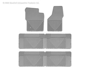 WT Rubber Mats - Front - Grey