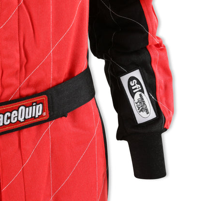 RaceQuip Red Chevron-5 Suit SFI-5 - 2XL