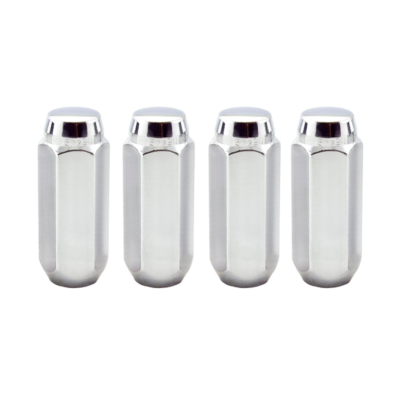 McGard Hex Lug Nut (Cone Seat / Duplex) M14X2.0 / 13/16 Hex / 2.25in. Length (4-Pack) - Chrome