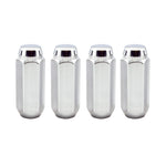 McGard Hex Lug Nut (Cone Seat / Duplex) M14X2.0 / 13/16 Hex / 2.25in. Length (4-Pack) - Chrome