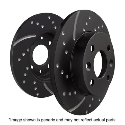EBC 2020+ Genesis GV80 2.5T (4 Piston Caliper) GD Sport Front Rotors