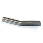 Stainless Bros 2.36in SS304 15 Deg Mandrel Bend - 1.5D Radius 16GA/.065in Wall 6.5in Leg / 6.5in Leg