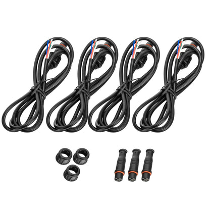 Oracle Jeep Grand Cherokee 11-13 Triple Halo Kit - ColorSHIFT w/ BC1 Controller