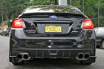 Rally Armor 15-21 Subaru WRX/STI Black UR Mud Flap w/Red Logo