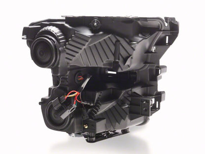 Raxiom 15-17 Ford F-150 XR Series LED Projector Headlights with DRL- Black Housing- Clear Lens