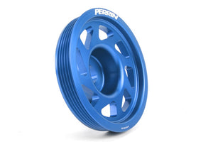 Perrin 93-11 Subaru Impreza / 04-21 STI / 02-14 WRX EJ Engines (w/o AC ONLY) Crank Pulley - Blue