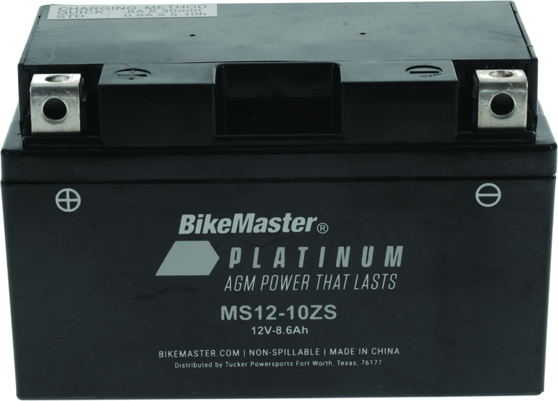 BikeMaster AGM Battery - MS12-10ZS