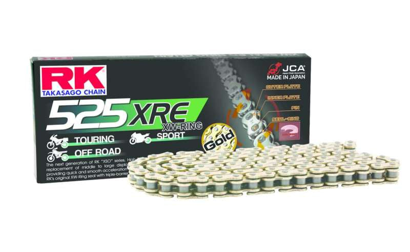 RK Chain GB525XRE-100L XW-Ring - Gold