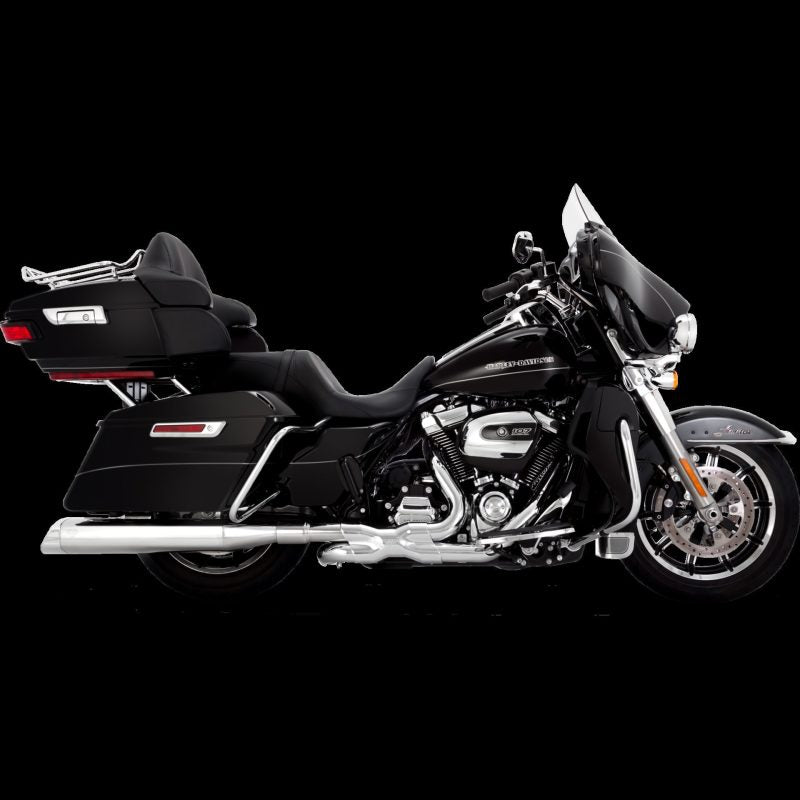 Vance and Hines Harley Davidson Monster V Slip-Ons - Black