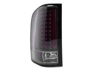 Raxiom 07-13 Chevrolet Silverado 1500 LED Tail Lights- Blk Housing (Clear Lens)