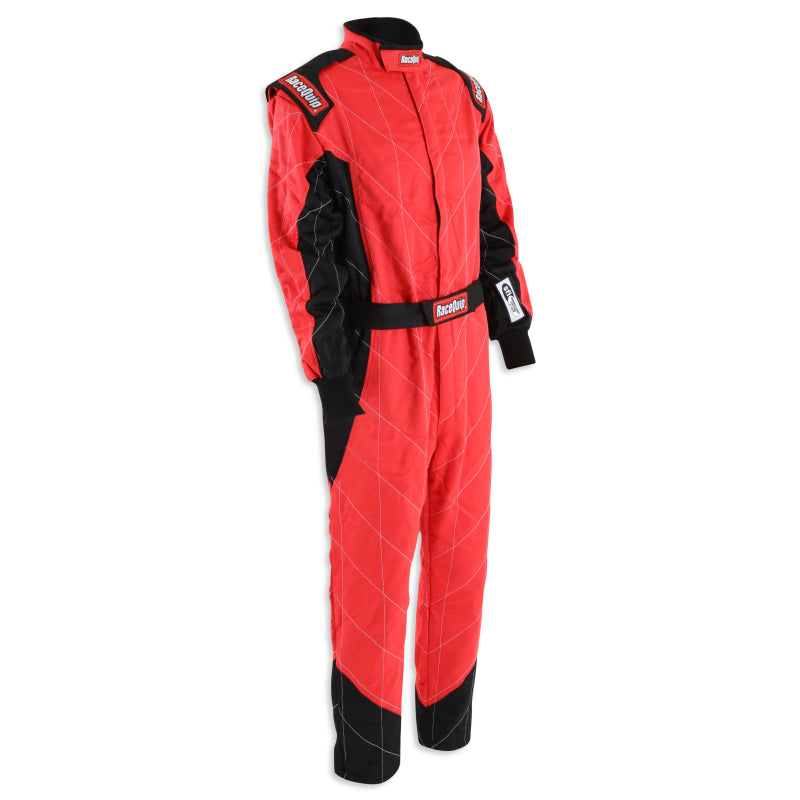 RaceQuip Red Chevron-5 Suit SFI-5 - Medium