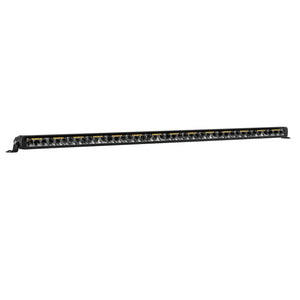 Go Rhino Xplor Blackout Combo Series Sgl Row LED Light Bar w/Amber (Side/Track Mount) 39.5in. - Blk