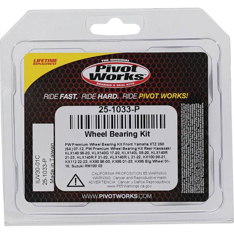 Pivot Works Pw Premium Wheel Bearing