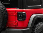 Raxiom 18-23 Jeep Wrangler JL Axial Series Linear LED Tail Lights- Blk Housing (Smoked Lens)