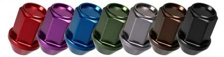 Project Kics 12X1.50 Red Leggdura Racing Lug Nuts - 20 PCS
