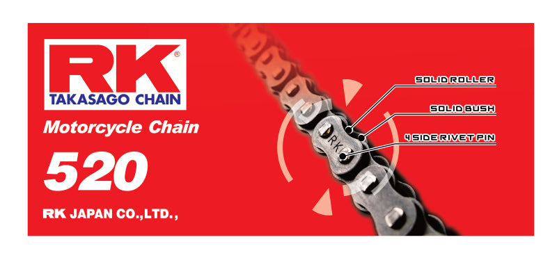 RK Chain 520-100 - Natural