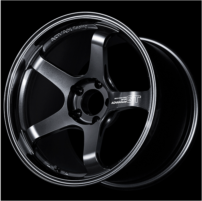 Advan GT Beyond 20x10.5 +24 5-114.3 Racing Titanium Black Wheel