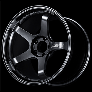 Advan GT Beyond 20x10.5 +24 5-114.3 Racing Titanium Black Wheel