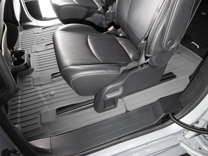 WeatherTech 21-26 Toyota Sienna 2nd Row Rear FloorLiner HP - Grey
