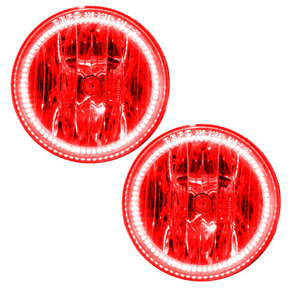 Oracle 04-07 Nissan Armada LED Fog Light Halo Kit - Red