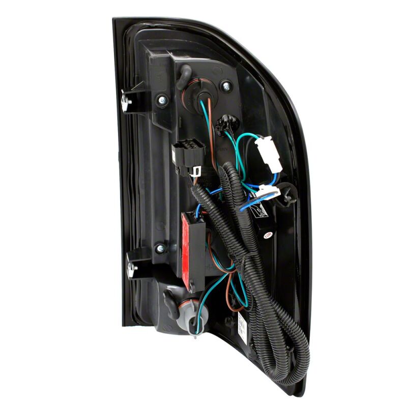 Raxiom 07-13 Chevrolet Silverado 1500 G2 LED Tail Lights- Black Housing- Smoked Lens