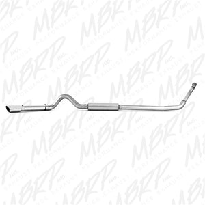 MBRP 1994-1997 Ford F-250/350 7.3L Turbo Back Single Side Off-Road (Aluminized downpipe)