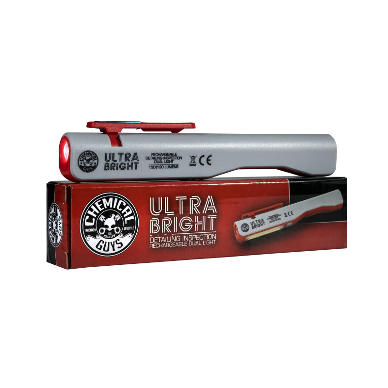 Chemical Guys Ultra Bright Rechargeable Detailing Inspection Dual Light - Single