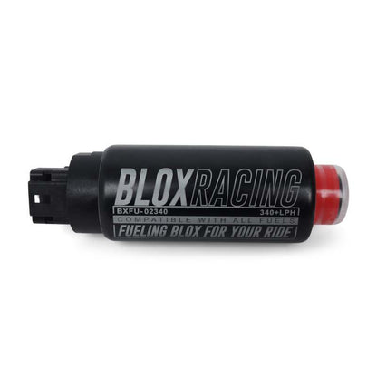 BLOX Racing 320LPH Electric Fuel Pump E85 In-tank - Inline Inlet