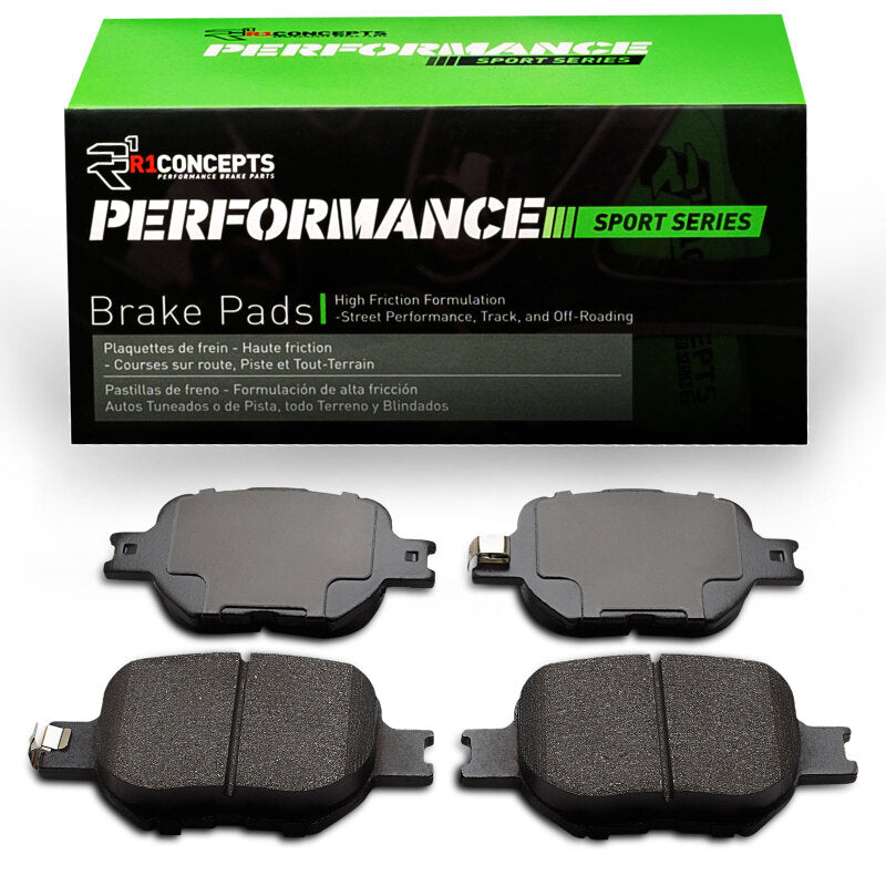 R1 00-10 Toyota Celica Front Performance Sport Brake Pads