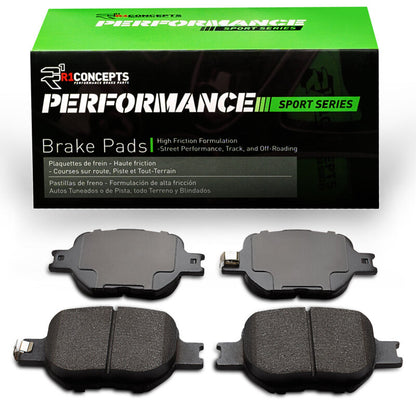R1 00-10 Toyota Celica Front Performance Sport Brake Pads