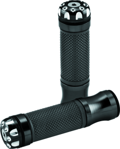 BikeMaster Grips 135mm Revolver Barend Grips - Black