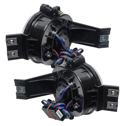 Oracle Lighting 06-08 Dodge Ram Pre-Assembled LED Halo Fog Lights -Blue
