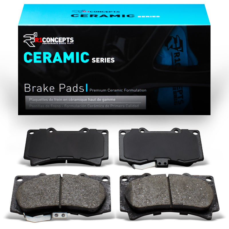 R1 06-10 Hummer H3 Front Ceramic Brake Pads