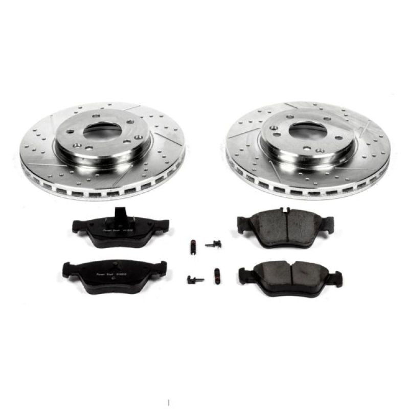 Power Stop 99-00 Mercedes-Benz C230 Front Z23 Evolution Sport Brake Kit