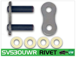 RK Chain SV530UWR-RIVET - Silver