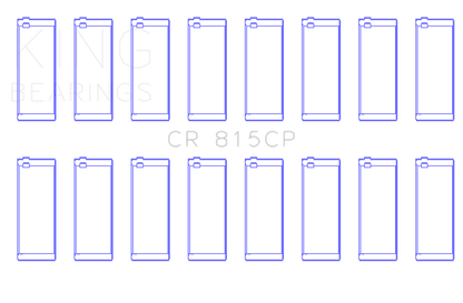 King Engine Bearings GM 287, 316, 347, 370,400, 421, 428, 455 Connecting Rod Bearing Set
