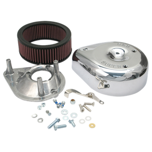 S&S Cycle 55-84 BT/57-85 Sportster Models Teardrop Air Cleaner Kit for S&S Super E/G Carb