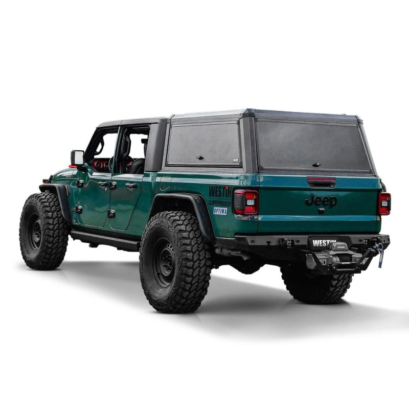 Westin EXP Truck Cap COMPLETE KIT A + BS (20-23 Jeep Gladiator) - Black