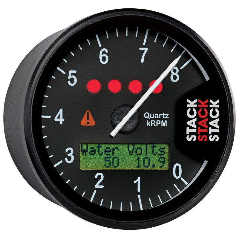 Autometer Stack Display Tachometer 0-8K RPM - Black