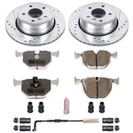 Power Stop 06-07 BMW 530xi Rear Z26 Street Warrior Brake Kit