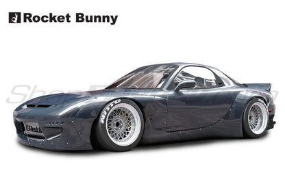 GReddy 93-95 Mazda RX-7 Rocket Bunny Full FD3S Wide-Body Aero Kit Ver. 2