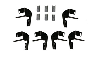 Rampage 2007-2018 Jeep Wrangler(JK) Unlimited Bracket Kit Xtremeline/Patriot - Black