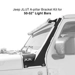 XK Glow Jeep JL JT A-pillar Light Bar Bracket Kit 50-52In