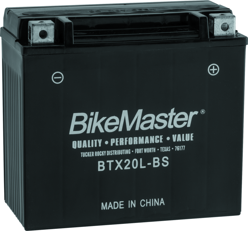 BikeMaster BTX20L-BS Battery
